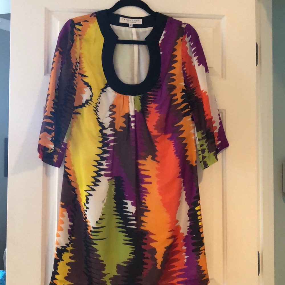 Trina Turk scoop neck dress